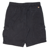 DICKIES Mens Workwear Shorts Black Relaxed XL W38