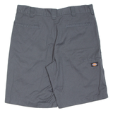 DICKIES Mens Workwear Shorts Grey Relaxed M W34