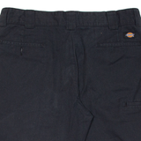 DICKIES Mens Workwear Shorts Black Relaxed XL W38