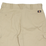 DICKIES Mens Workwear Shorts Beige Relaxed XL W40