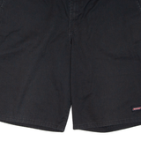 DICKIES Mens Workwear Shorts Black Relaxed XL W38