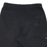 DICKIES Mens Workwear Shorts Black Relaxed XL W38