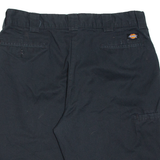 DICKIES Mens Workwear Shorts Black Relaxed XL W39