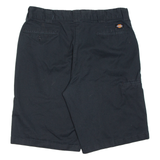 DICKIES Mens Workwear Shorts Black Relaxed XL W39