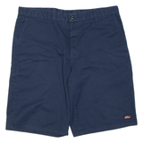 DICKIES Mens Workwear Shorts Blue Relaxed W40
