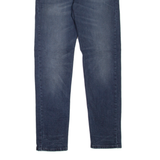 LEVI'S 512 Jeans Mens Blue Slim Tapered Stone Wash W32 L32