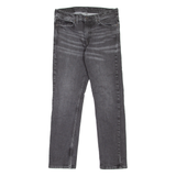 LEVI'S 511 Jeans Mens Grey Slim Straight Stone Wash W32 L30