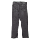 LEVI'S 511 Jeans Mens Grey Slim Straight Stone Wash W32 L30