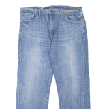 LEVI'S 505 Jeans Mens Blue Regular Straight Stone Wash W38 L30