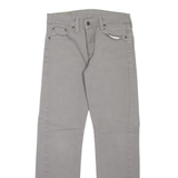 LEVI'S 513 Jeans Mens Grey Slim Straight W29 L30