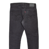 LEVI'S 512 Jeans Mens Black Slim Tapered W33 L27