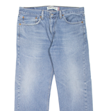 LEVI'S 505 Jeans Mens Blue Regular Straight Stone Wash W34 L26