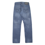 LEVI'S 511 Jeans Mens Blue Skinny Straight Stone Wash W30 L30