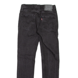 LEVI'S 511 Jeans Mens Black Slim Straight W26 L29