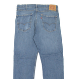 LEVI'S 505 Jeans Mens Blue Regular Straight Stone Wash W38 L30