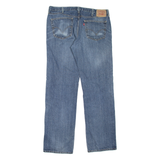 LEVI'S 559 Jeans Mens Blue Relaxed Straight Stone Wash W36 L35