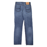LEVI'S 514 Jeans Mens Blue Slim Straight Stone Wash W29 L32