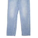 LEVI'S 505 Jeans Mens Blue Regular Straight Stone Wash W38 L34