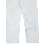 LEVI'S 505 Jeans Mens Blue Regular Straight Acid Wash W36 L32