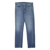 LEVI'S 511 Jeans Mens Blue Slim Straight Stone Wash W32 L31