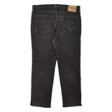 LEVI'S 541 Jeans BIG E Mens Black Athletic Tapered W36 L27
