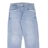 LEVI'S 505 Jeans Mens Blue Regular Straight W34 L32