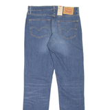 LEVI'S 511 Jeans Mens Blue Slim Straight Stone Wash W32 L34