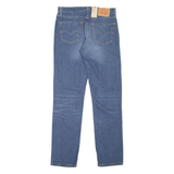 LEVI'S 511 Jeans Mens Blue Slim Straight Stone Wash W32 L34