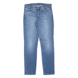 LEVI'S 511 Jeans Mens Blue Slim Straight Stone Wash W32 L32