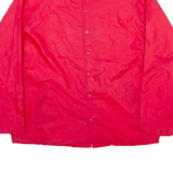 TRAX Mens Shell Jacket Red Nylon M
