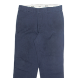 DICKIES Chino 874 Mens Trousers Blue Regular Straight W36 L30