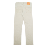 LEVI'S Mens Trousers Beige Regular Tapered W30 L32