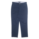 TOMMY HILFIGER Chino Mens Trousers Blue Regular Tapered W31 L30