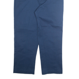 DICKIES Chino Mens Trousers Blue Regular Straight W40 L30