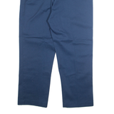 DICKIES Chino Mens Trousers Blue Regular Straight W40 L30