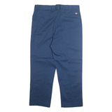 DICKIES Chino Mens Trousers Blue Regular Straight W40 L30