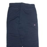 DICKIES Chino Mens Trousers Blue Regular Straight W38 L30