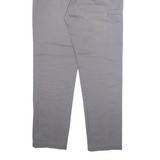 DICKIES Chino Mens Trousers Grey Slim Tapered W34 L32