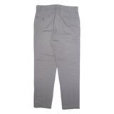 DICKIES Chino Mens Trousers Grey Slim Tapered W34 L32