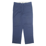 DICKIES Chino 874 Mens Trousers Blue Regular Straight W36 L31