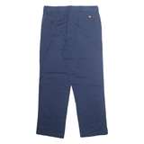 DICKIES Chino 874 Mens Trousers Blue Regular Straight W36 L31