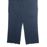 DICKIES Cargo Mens Trousers Blue Regular Straight W36 L31