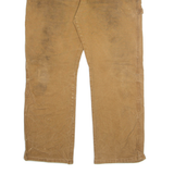 DICKIES Carpenter Cargo Mens Trousers Beige Regular Tapered W36 L30
