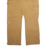 DICKIES Carpenter Cargo Mens Trousers Beige Regular Tapered W36 L30
