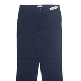 DICKIES Chino Womens Trousers Blue Regular Tapered W32 L32