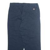 DICKIES Chino 874 Mens Trousers Blue Regular Straight W34 L27