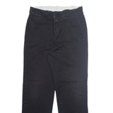 DICKIES Chino Mens Trousers Black Regular Straight W32 L32
