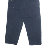 DICKIES Carpenter Cargo Mens Trousers Blue Regular Tapered W30 L26