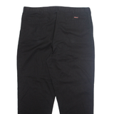 DICKIES Chino Mens Trousers Black Relaxed Tapered W40 L29