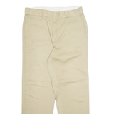 DICKIES Chino Mens Trousers Beige Regular Straight W34 L32